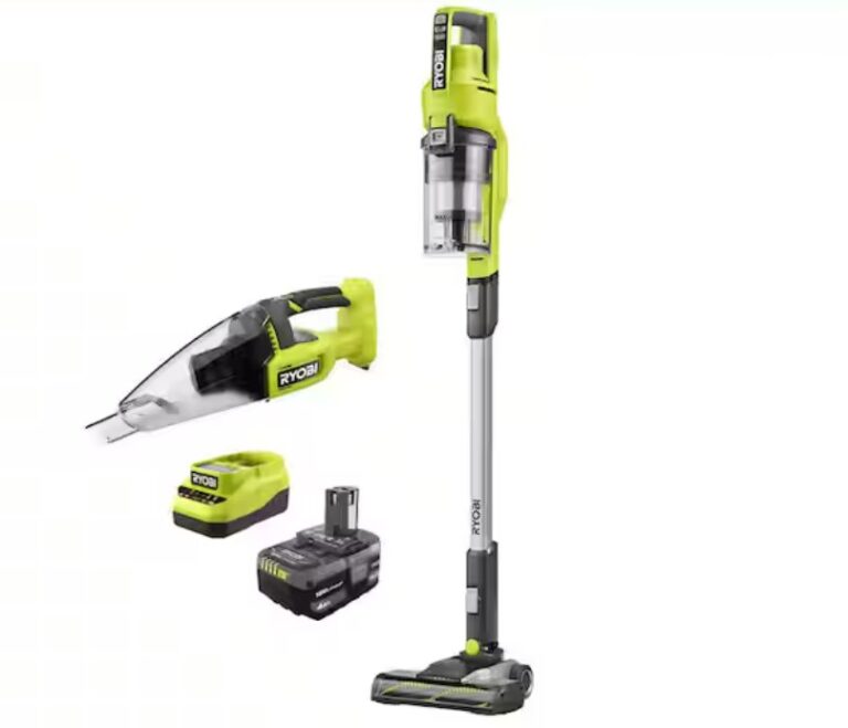 Ryobi ONE+ 18V Cordless Stick Vacuum Kit with 4Ah Battery & Charger $139 3 Ryobi ONE+