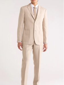 Nordstrom Rack Men's Pinstripe Linen Trim Fit Suit $97.48 9 Nordstrom Rack
