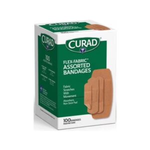 100-Count CURAD Flex Fabric Assorted Size Bandages $3.56 17 CURAD