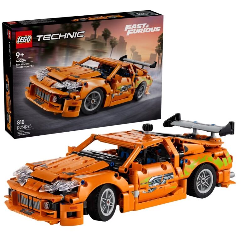 LEGO Technic Fast and Furious Toyota Supra MK4 Building Kit (42204) $35.49 1 LEGO