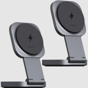 2-Pack Aukey MagFusion Qi2 2-in-1 Foldable Chargers $24.99 11 Aukey