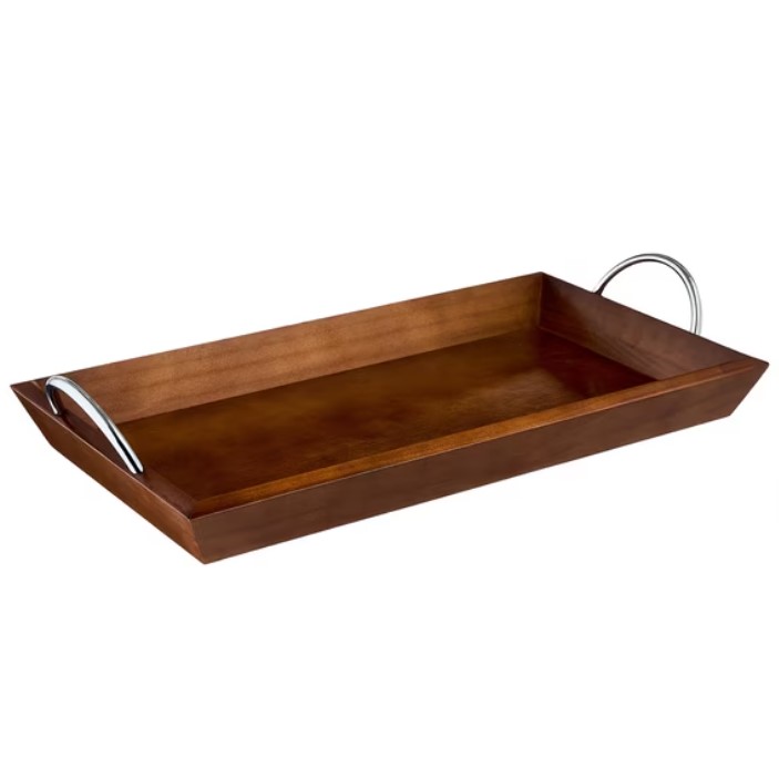 Mainstays 18" x 10" Tabletop Tray with Chrome Handles $9.14 1 Mainstays