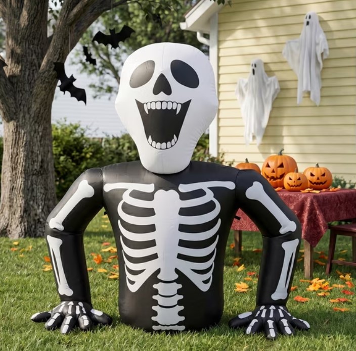 Ktaxon 6ft Halloween Inflatables Skeleton Decorations $19.99 7 Ktaxon
