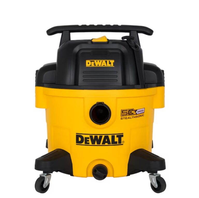 DEWALT Stealthsonic 9-Gallon 5HP Corded Wet Shop Vacuum with Accessories $99 3 DEWALT