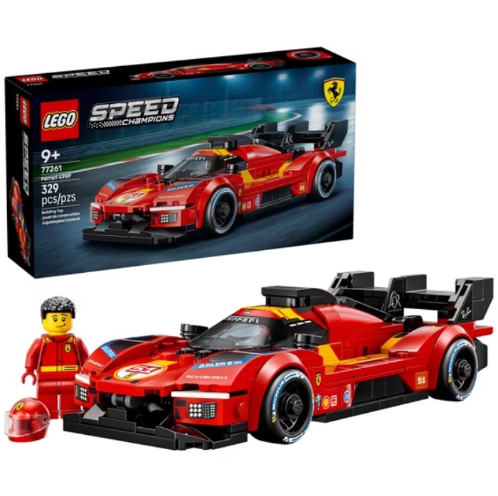 LEGO Speed Champions Ferrari 499P Building Toy (77261) + $4.25 Walmart Cash $26.99 19 LEGO
